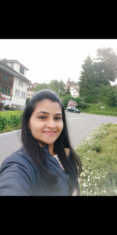 Pooja Ardak in Switzerland