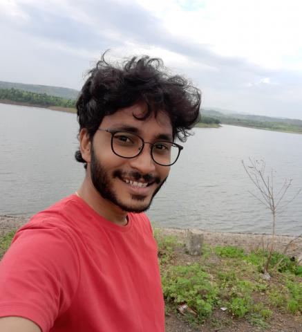 Vaibhav, happy in nature